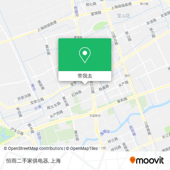恒雨二手家俱电器地图