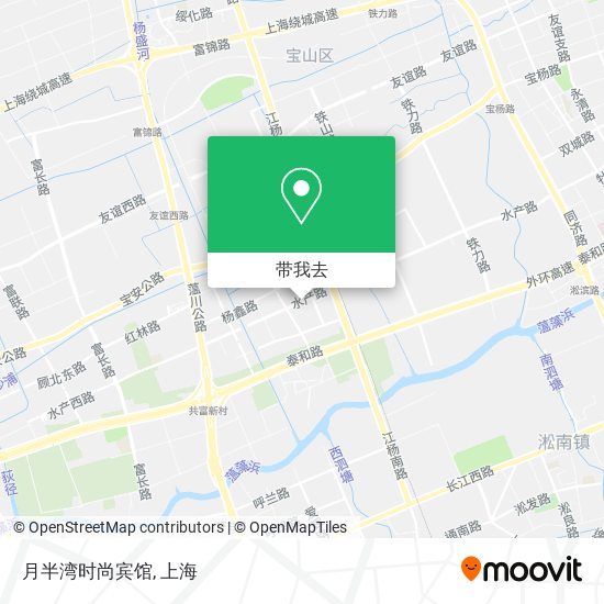月半湾时尚宾馆地图