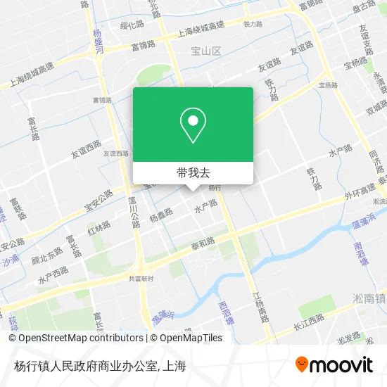 杨行镇人民政府商业办公室地图