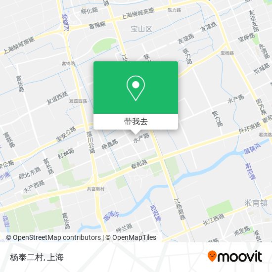 杨泰二村地图