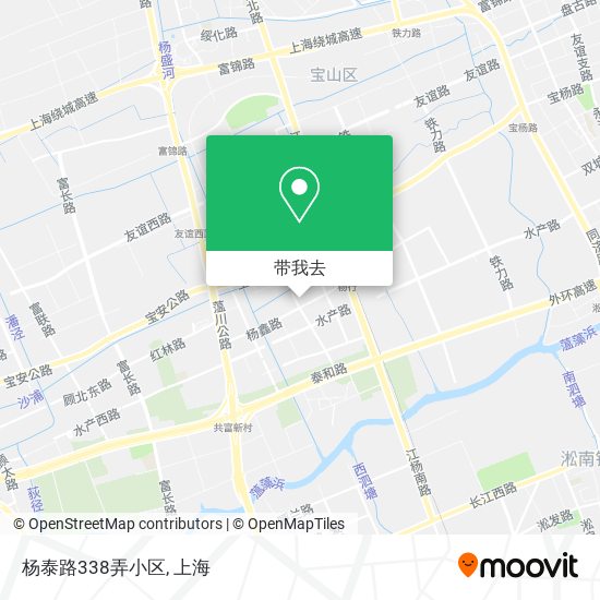 杨泰路338弄小区地图
