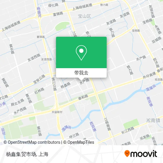 杨鑫集贸市场地图
