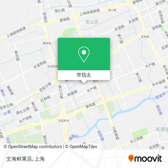 文海鲜果店地图