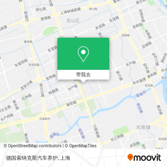 德国索纳克斯汽车养护地图