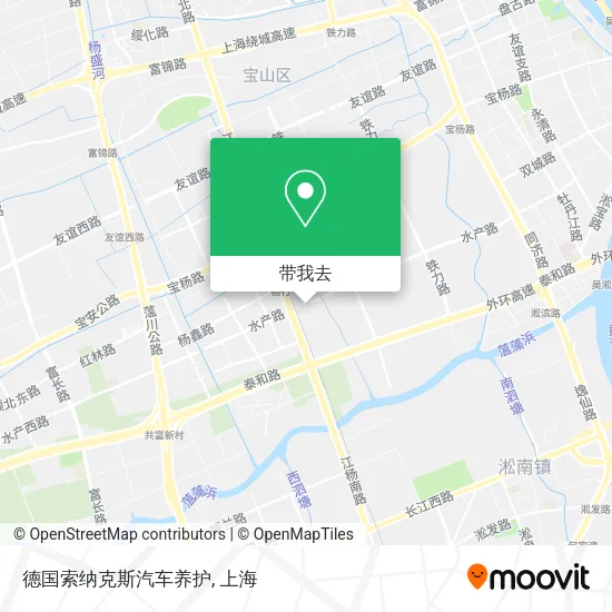 德国索纳克斯汽车养护地图