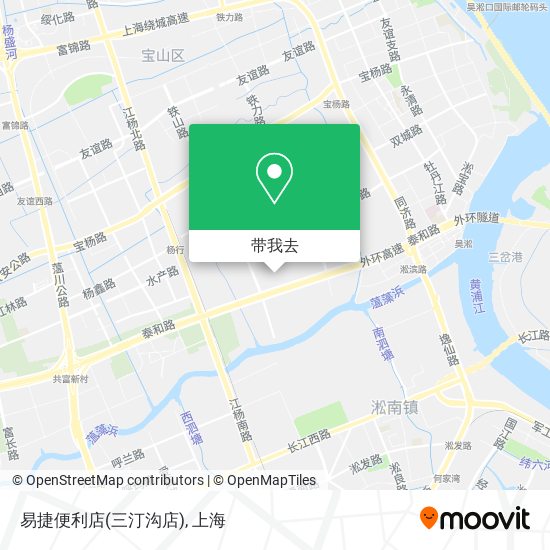易捷便利店(三汀沟店)地图