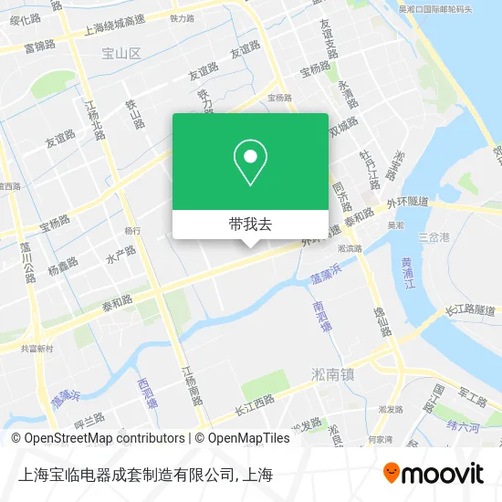 上海宝临电器成套制造有限公司地图