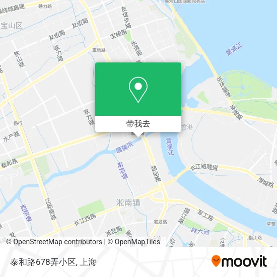 泰和路678弄小区地图