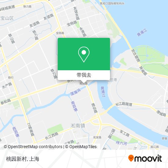 桃园新村地图