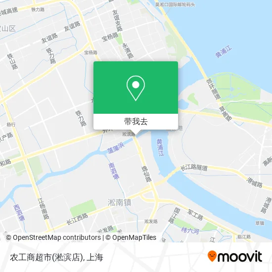 农工商超市(淞滨店)地图