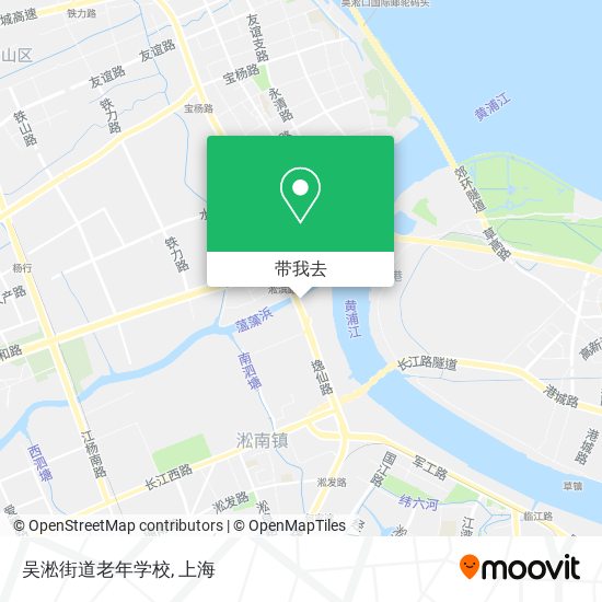 吴淞街道老年学校地图