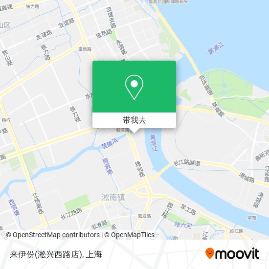 来伊份(淞兴西路店)地图