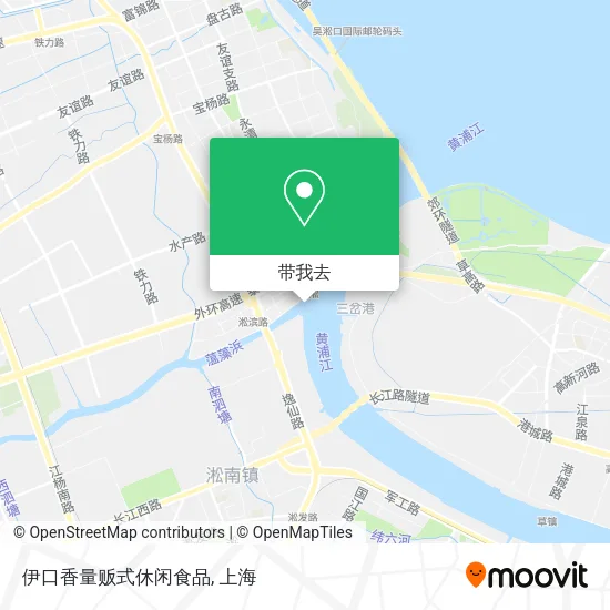 伊口香量贩式休闲食品地图