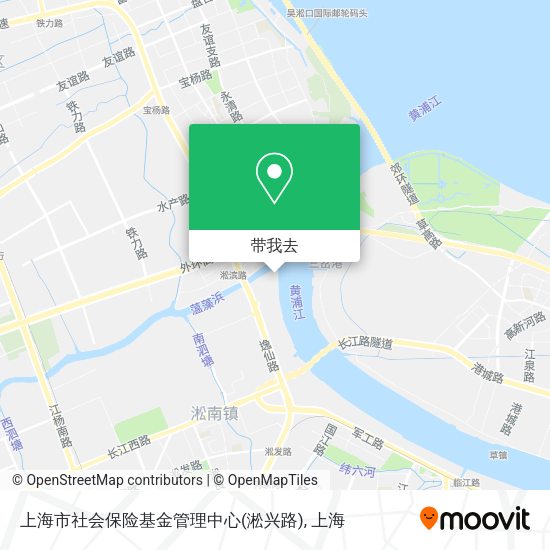 上海市社会保险基金管理中心(淞兴路)地图