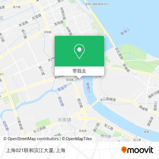 上海021联和滨江大厦地图
