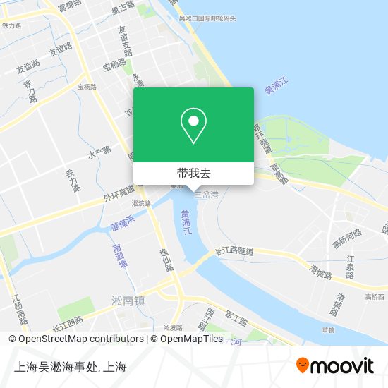 上海吴淞海事处地图
