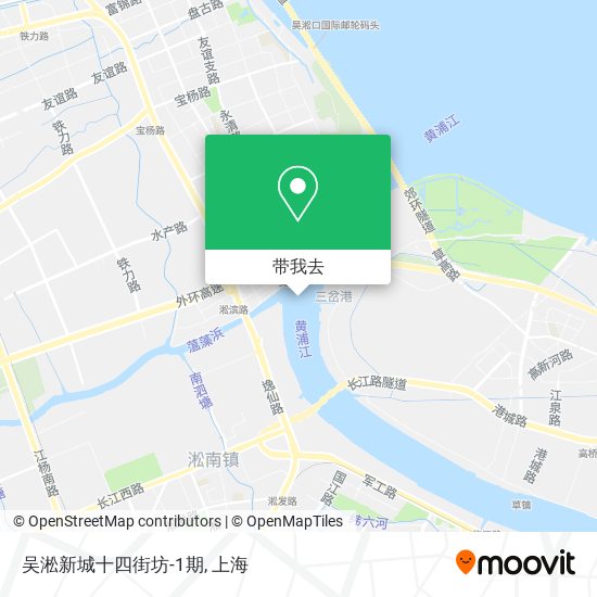吴淞新城十四街坊-1期地图