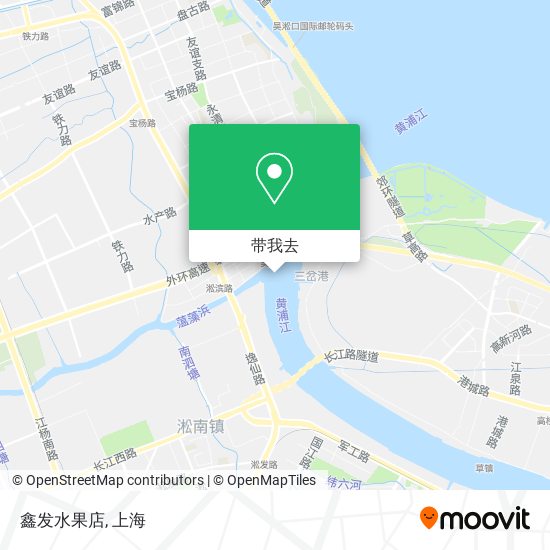 鑫发水果店地图
