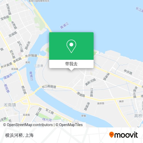 横浜河桥地图