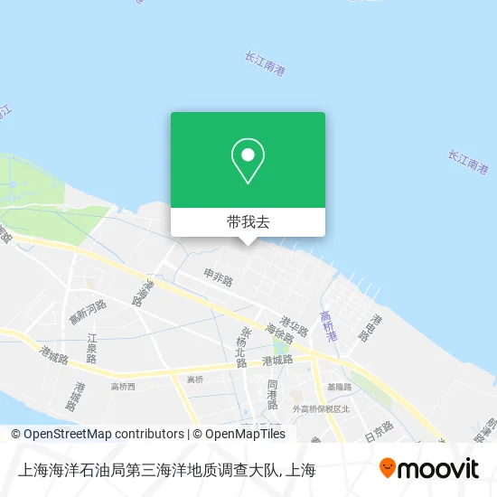 上海海洋石油局第三海洋地质调查大队地图