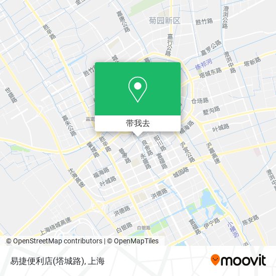 易捷便利店(塔城路)地图