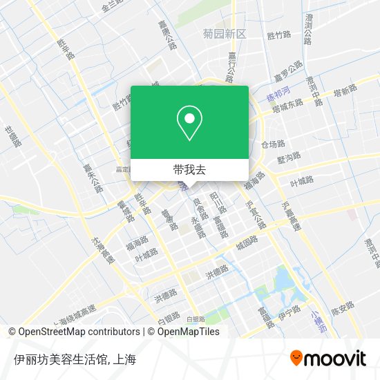 伊丽坊美容生活馆地图