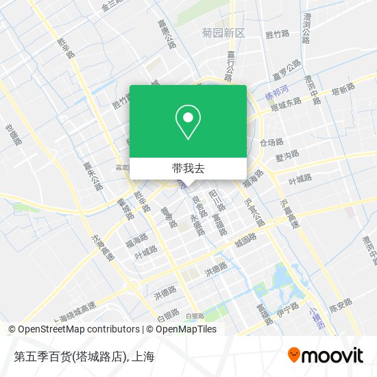 第五季百货(塔城路店)地图