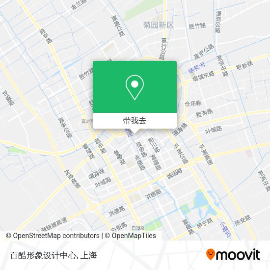 百酷形象设计中心地图