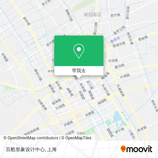 百酷形象设计中心地图