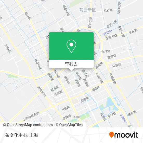 茶文化中心地图