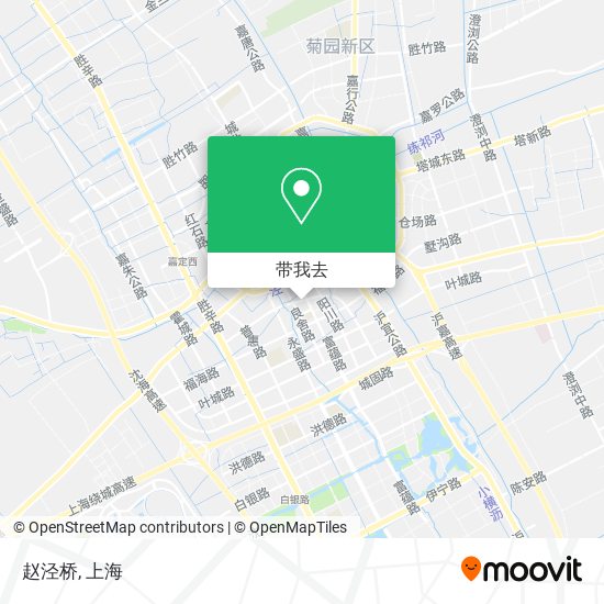 赵泾桥地图