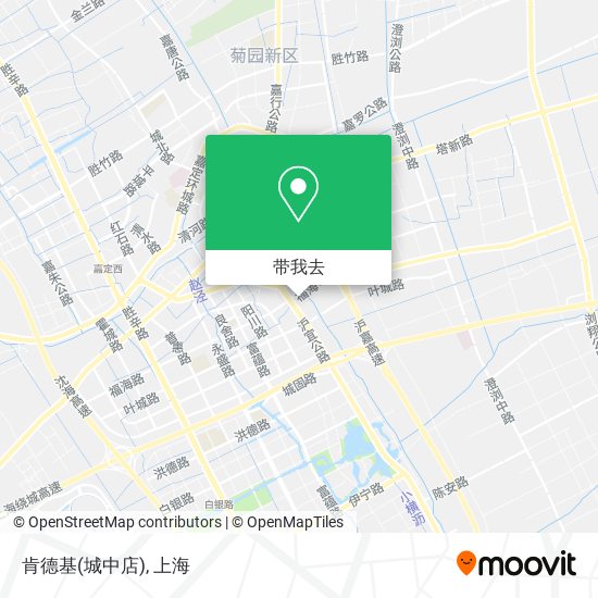 肯德基(城中店)地图