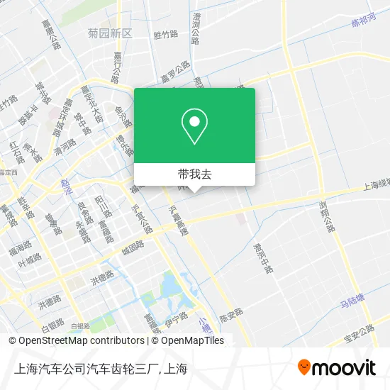 上海汽车公司汽车齿轮三厂地图