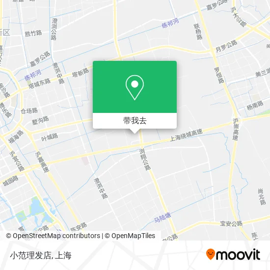 小范理发店地图
