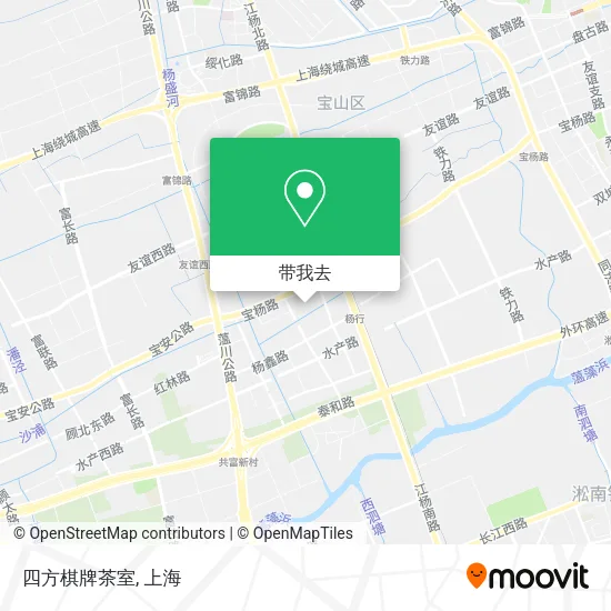 四方棋牌茶室地图