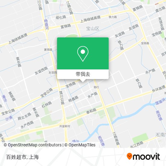 百姓超市地图