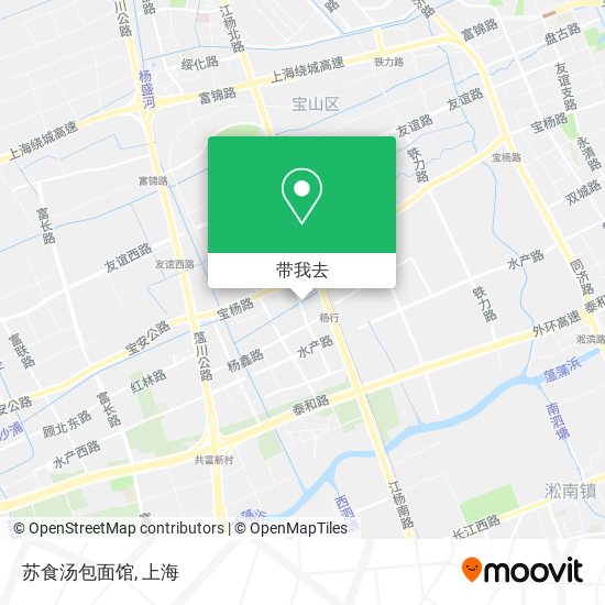苏食汤包面馆地图