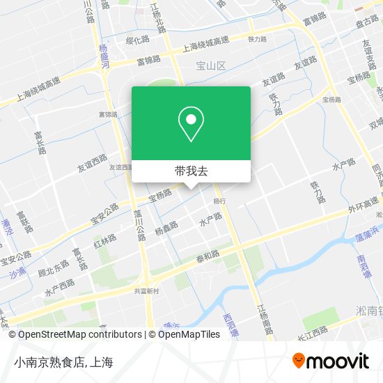 小南京熟食店地图