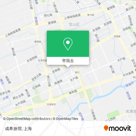 成希旅馆地图