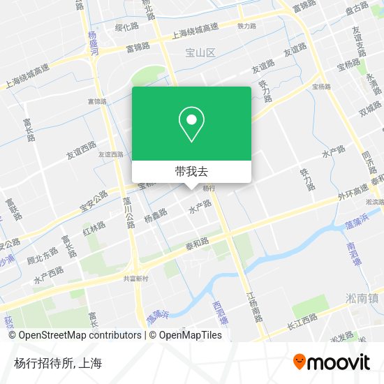 杨行招待所地图