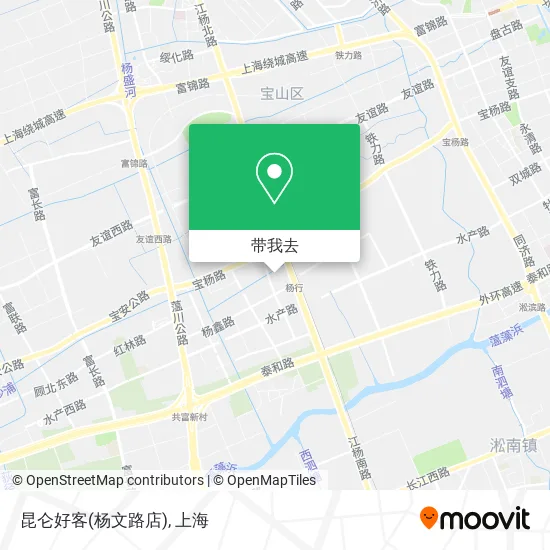 昆仑好客(杨文路店)地图