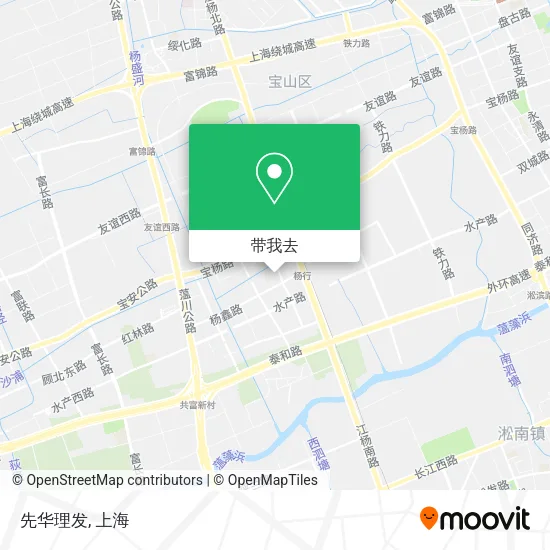 先华理发地图