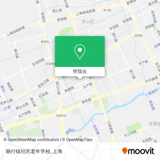 杨行镇社区老年学校地图