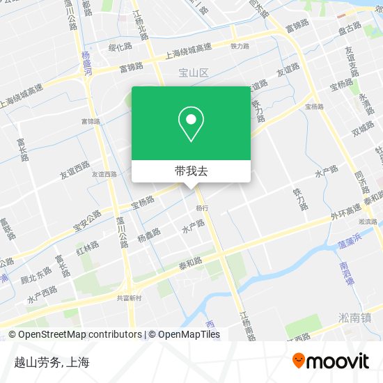 越山劳务地图