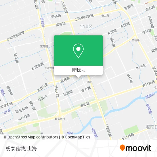 杨泰鞋城地图
