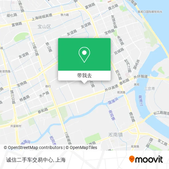 诚信二手车交易中心地图
