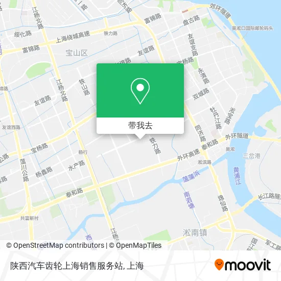 陕西汽车齿轮上海销售服务站地图