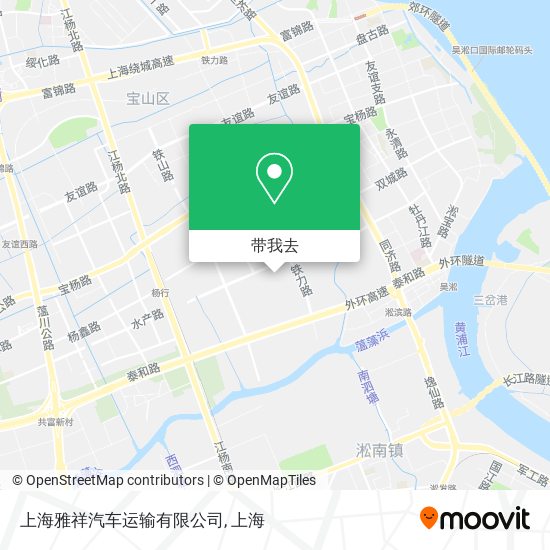 上海雅祥汽车运输有限公司地图