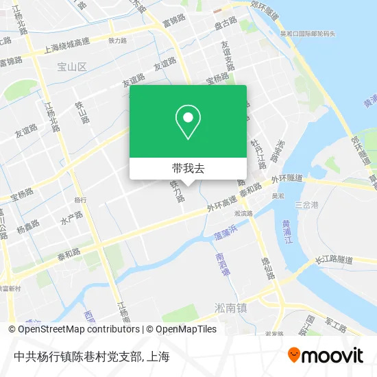 中共杨行镇陈巷村党支部地图