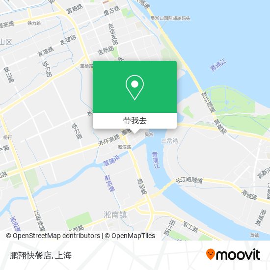 鹏翔快餐店地图